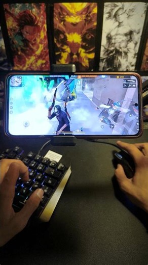 Free fire 🔥 Gameplay With Keyboard ⌨️ And Mouse 🖱️ How To Use Gg Mouse Pro ?