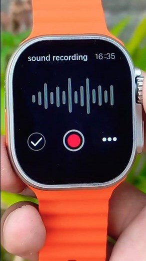 Secret "Sound Recorder" in T800/T900 Ultra Smart Watch 😱 | sound recording mt8 ultra | youlook #t800