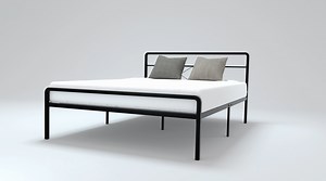 Watch Bed Frame with Headboard and footboard on Amazon Live