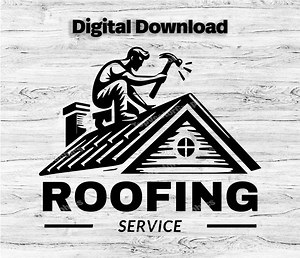 Roofing Business Logo Customize Template, SVG, PDF, PNG, Jpg Roofer Svg, Company Logo, Business Logo, Mowing Design, Instant Download - Etsy