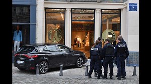 Lille : la boutique Louis Vuitton de nouveau cambriolée à la voiture bélier