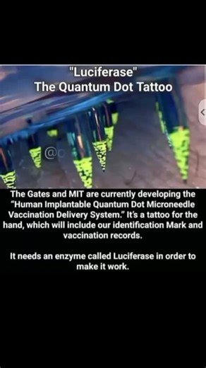 Cody Nalbach Humanity First on Instagram: "Watch out for the Smartpatch Luciferase quantum dot tattoos."