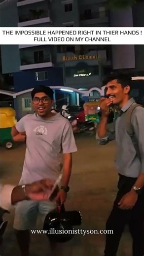 A random street. A random spectator. An unforgettable reaction. 🪄