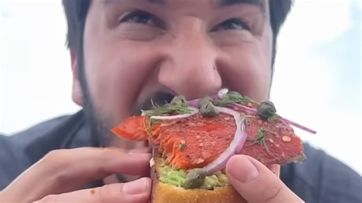 Whiskey smoked salmon toast, explained