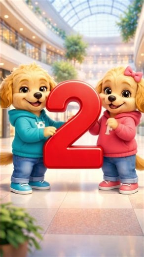 Two 2 in Different Languages | Kids Counting Video