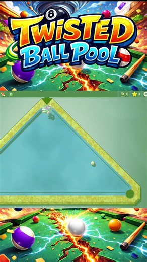 Skill or luck? 🎱 (Twisted Ball Pool)