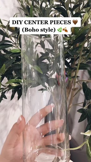 DIY center pieces 🤎🌿🍂 #foryourpagechallenge #lamamadelamamaelalfa #sheincares #diyproject #bohodecordiy