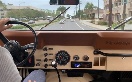 1982 Jeep CJ5 Drive Video  驾驶视频