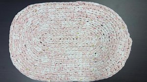 Handcrafted Oval Rag Rug – 26" X 17" - Etsy