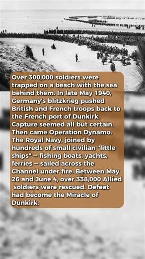 Dunkirk The Miracle Evacuation Of 1940 #short #history #ww2