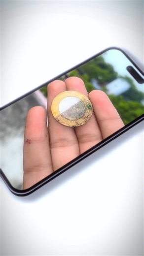 Viral Coin cleaning 🤯 #asmr #coin #shorts