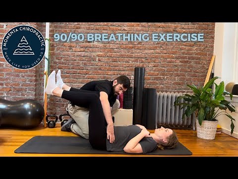 90/90 Breathing Exercise (Intra-Abdominal Pressure)