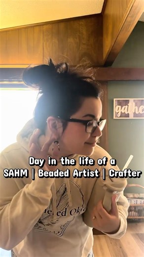 The life of a SAHM, beaded artist, and crafter #beadmaking #nativeartist #beadwork #indigenous