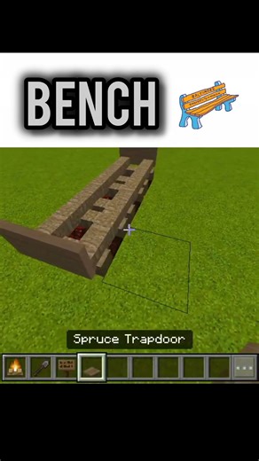Must-Try Minecraft Bench Hack 🪑🔥