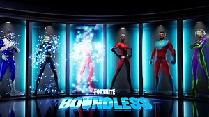 Build your own Hero. Grab the Boundless Set and fight evil forces with a superhero that's truly your own. Equip billions of possible Outfit combinations plus additional customization by using your Emoticons as Stickers! | Fortnite