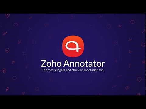 Zoho Annotator - The most elegant and efficient annotation tool