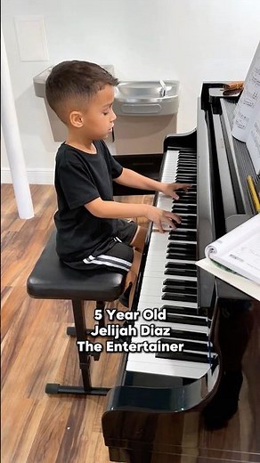 5 Year Old Piano PRODIGY Plays Scott Joplin's The Entertainer 🎹 Jelijah Diaz #piano #prodigy #talent