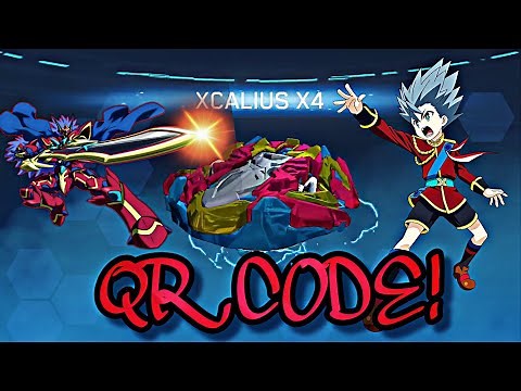 BUSTER XCALIUS X4 QR CODE!