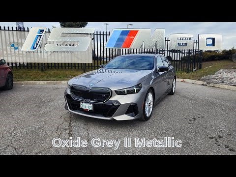 NEW ARRIVAL! 2024 BMW i5 M60 Oxide Grey II Metallic Launch Control and Road Test!