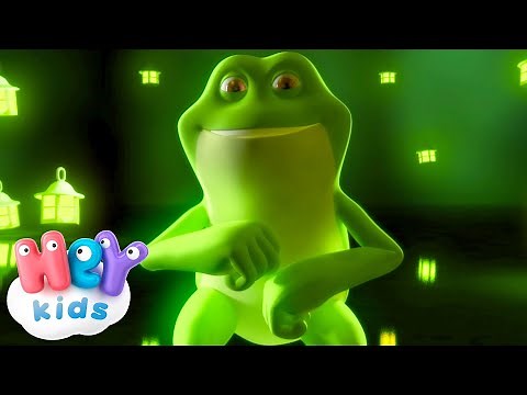 Dance little froggie 🐸 Frog dance for kids | HeyKids Nursery Rhymes | Animaj Kids