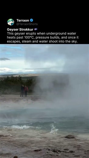This Geyser Erupts Every 5 Minutes