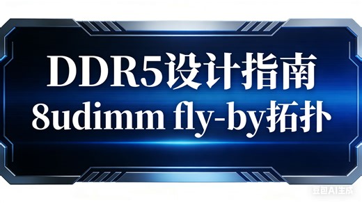 DDR5设计指南-8udimm fly-by拓扑