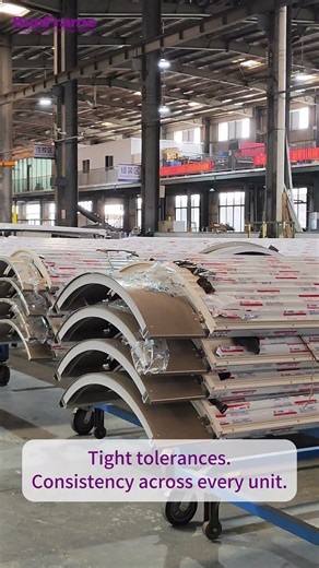 Large Curved Aluminum Extrusion | Precision Manufacturing at Scale