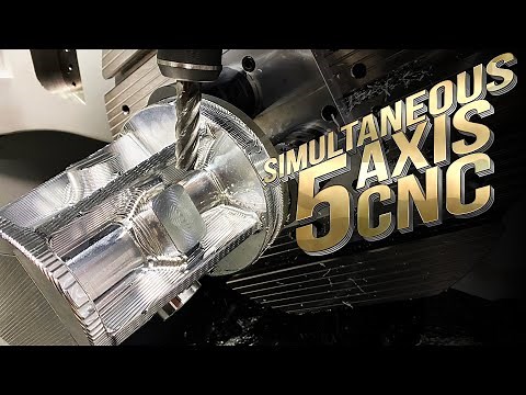 AMAZING 5 AXIS CNC MACHINING | FULL SIMULTANEOUS | DVF 6500 | DN Solutions