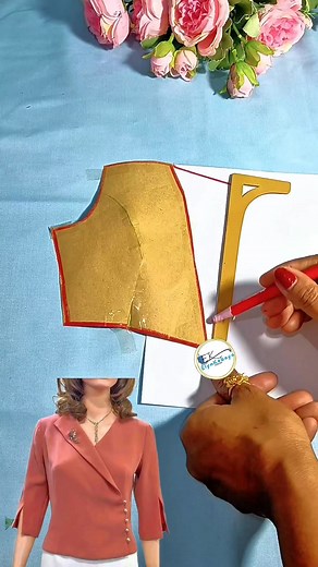 805K views · 9.1K reactions | Pattern Design COBA 冀 #sewing_tips_and_trick_beginners #rolemodels #fashionstatement #design #tutorialmenjahit #DIY #sewingdiy #tutorial #goviral #foryou #reel #reelsviral | ElynKebaya | Facebook