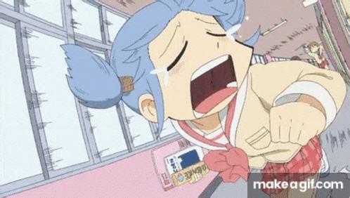 anime running on Make a GIF