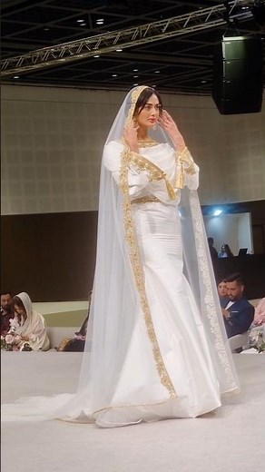 Arabic Fashion 2025: Jaw-Dropping Runway Walk at The Gulf Bride Show 🇦🇪 4K