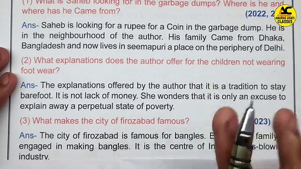 Class 12th English Flamingo Lesson-2| Lost Spring | Important Question Answer 😍 | Mp Board Exam 2025