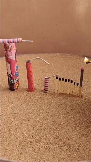 Matchstick Amazing Cracker experiment | Diwali cracker testing 2025 🤣😀🤩#shorts #crackers