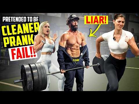 CRAZY CLEANER Gym Prank Fail 😡 (Anatoly Exposed!)
