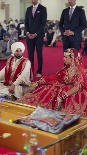 First Look at Punjabi Sikh Wedding: Groom’s Patient Moment