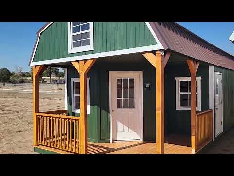 Wrap Around Porch Lofted Barn Cabin