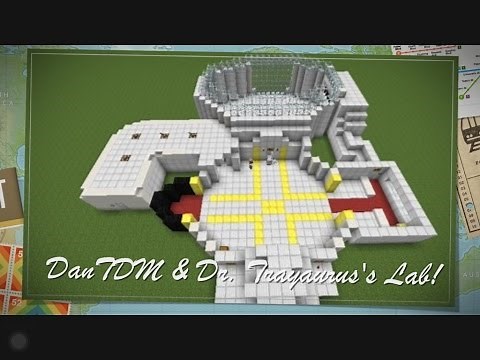 Minecraft PE DanTDM Lab! (0.10.4 Map Showcase)
