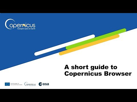 A short guide to Copernicus Browser