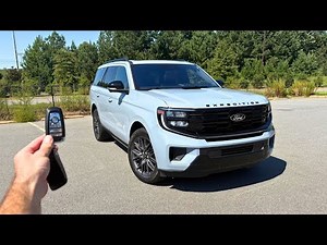 2025 Ford Expedition Platinum: Start Up, Test Drive, Walkaround, POV and Review