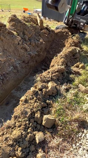 Electric Line Dig #excavator #electric #dig | Honey-Do Heroes | Facebook