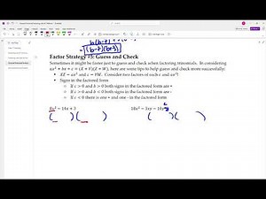 General Trinomial Factoring with AC Method