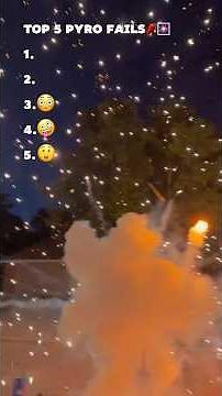 Top 5 Fireworks Fails 🧯
