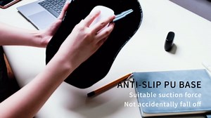 Ergonomic Raised Mouse Pad Wrist Support with Bilateral Slope Memory Foam Mousepad for Wrist Rest and Carpal Tunnel Pain Relief 11.8x7.9〃 Melon Pink