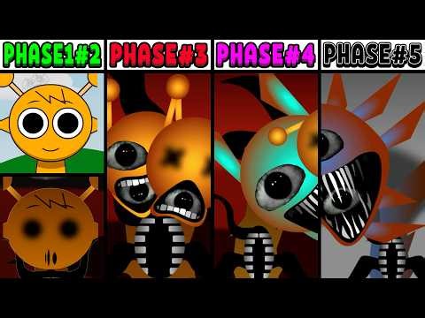 All Phases in New Incredibox Sprunki Oc of Ormon: From Phase 1 to Phase 5