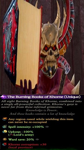 Eight Burning Books of Khorne