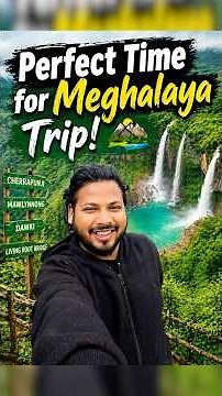 BEST Time to Visit Meghalaya? 🤔 #northeastindia #meghalaya #travel #wildhilladventure