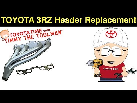 Toyota 3RZ Header Replacement