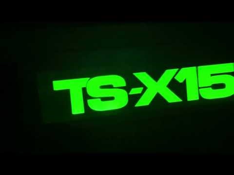 確認動画 イルミ 付き TS-X15 ロンサムカーボーイ パイオニア PIONEER 街道レーサー 旧車 当時物 昭和レトロ TS-X イルミネーション