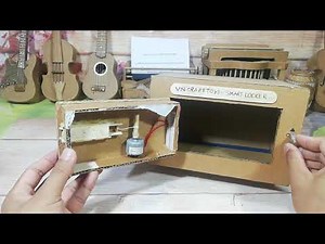 HOW TO MAKE A SMART SAFE BOX FROM CARDBOARD