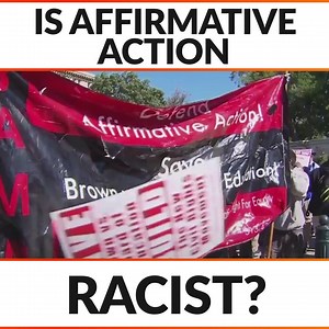 531K views · 1.1K reactions | The Trump Administration is looking to put a serious dent into Affirmative Action. Do you think Affirmative Action is racist? | Opposing Views | Facebook
